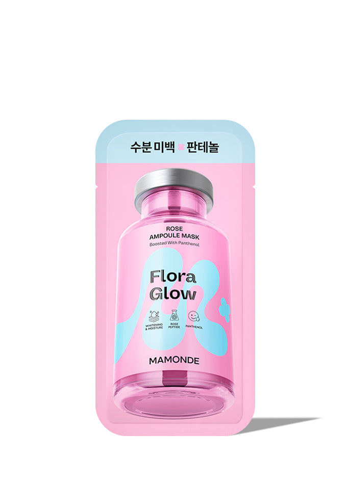 Flora Glow Rose Ampoule Mask
