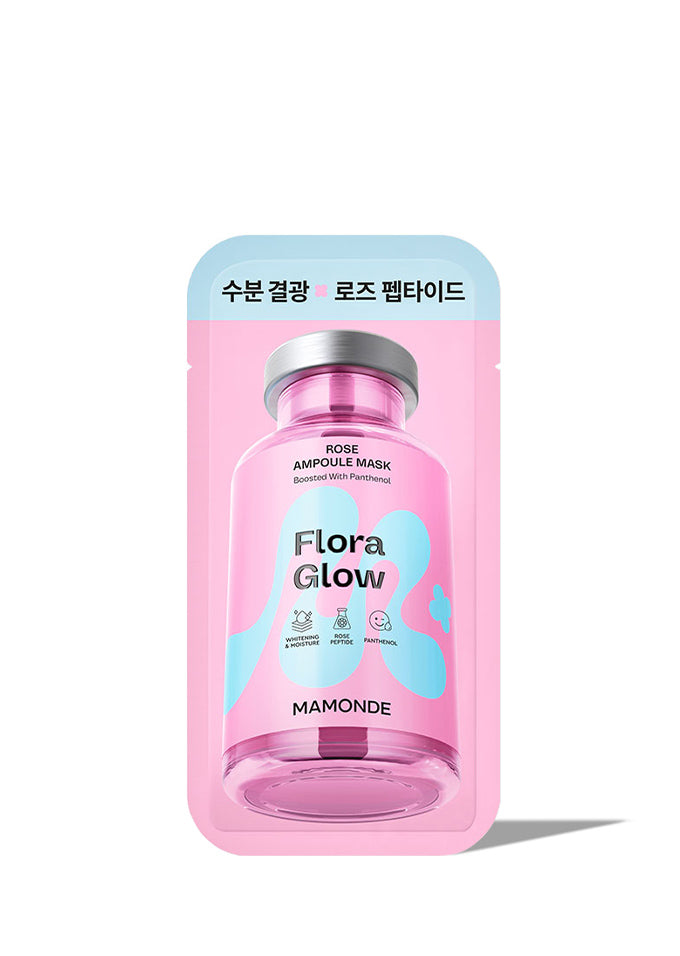 Flora Glow Rose Ampoule Mask