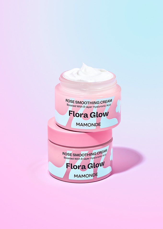 Flora Glow Rose Smoothing Cream