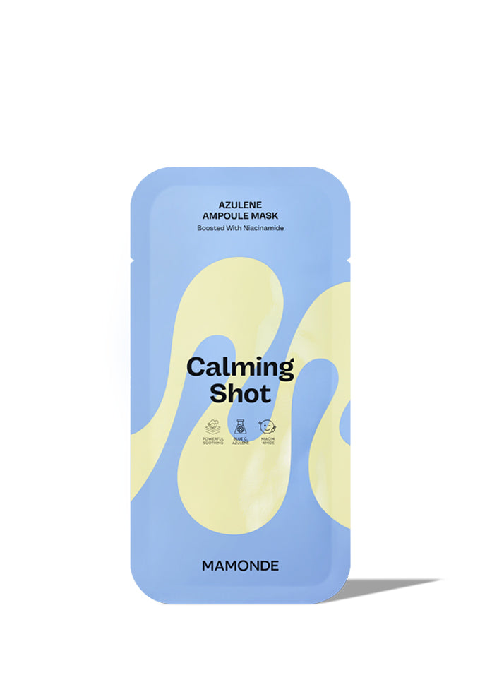 Calming Shot Azulene Ampoule Mask